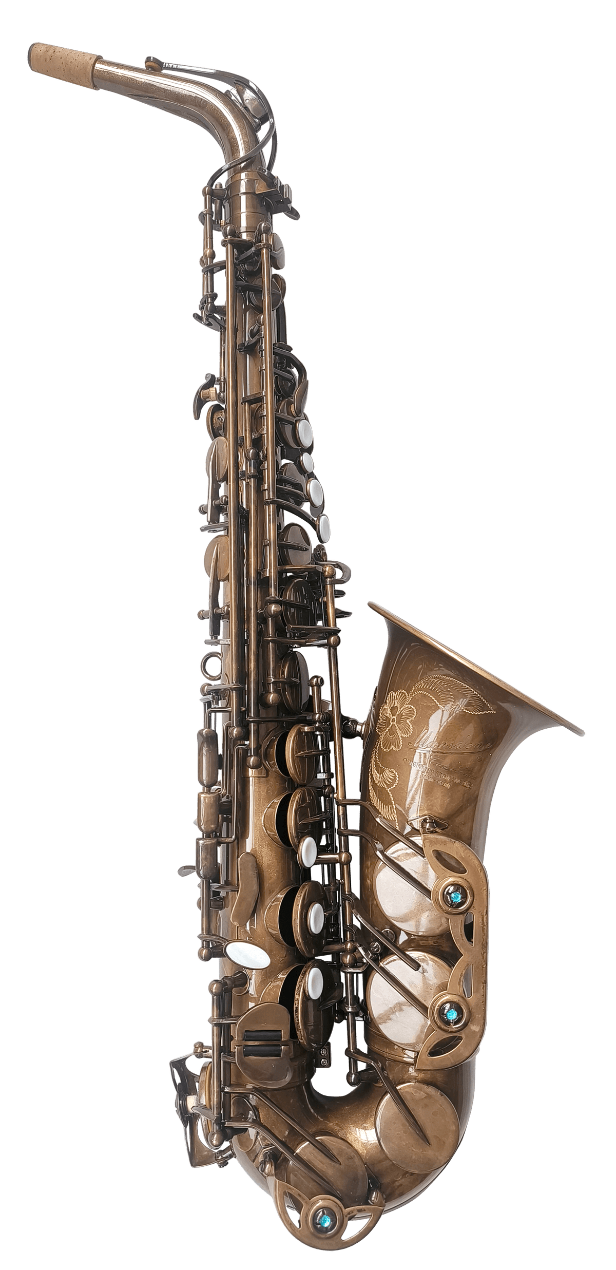 MBC-60 Vintage Raw Brass With Clear Lacquer Finish Alto