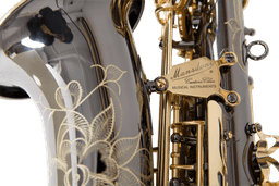 MBG-60 Black Nickel Body Golden Key Alto - 4