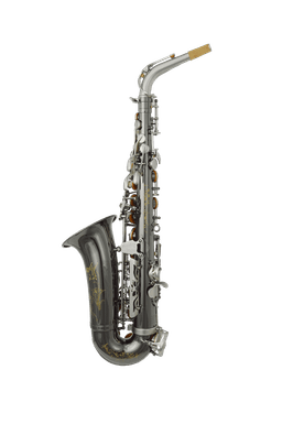 MBN-60 Black Nickel Body Dotted-Nickel Key Alto - 1