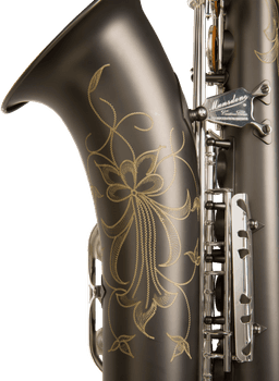 MBS-70 Black Nickel Body Silver Key Tenor - 3