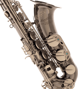 MBN-60 Black Nickel Body Dotted-Nickel Key Tenor - 4